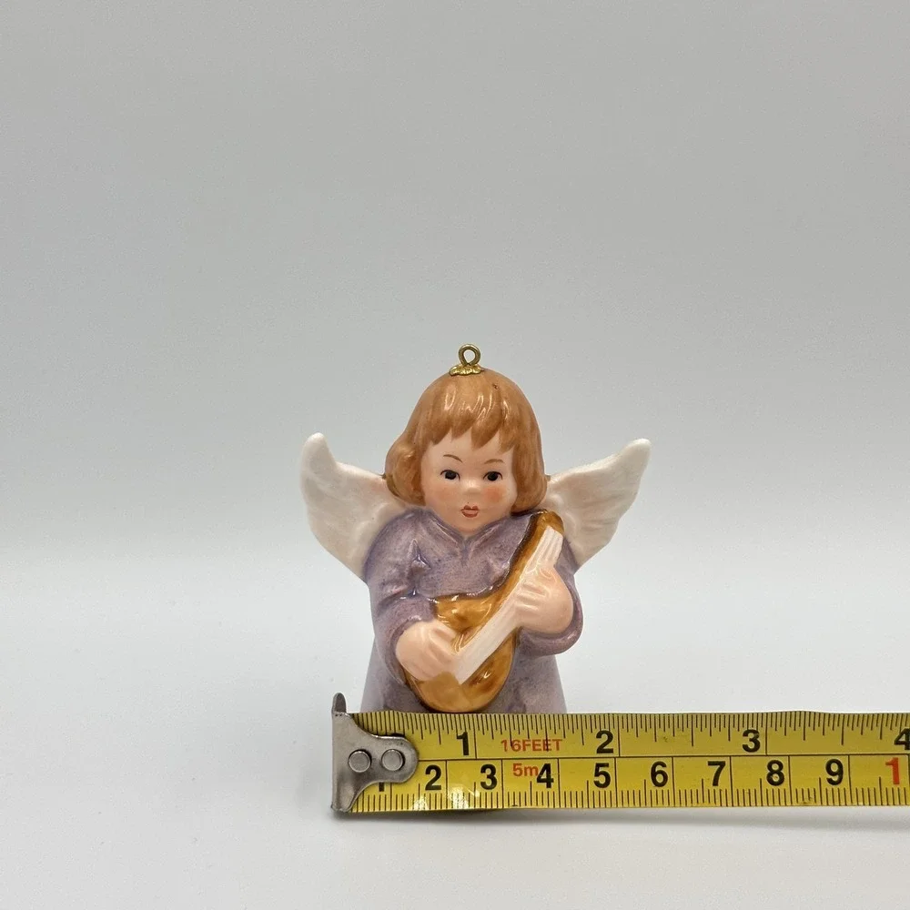 Vintage 1977 Goebel Christmas Angel Ornament‎ 2nd Edition Porcelain Germany Box